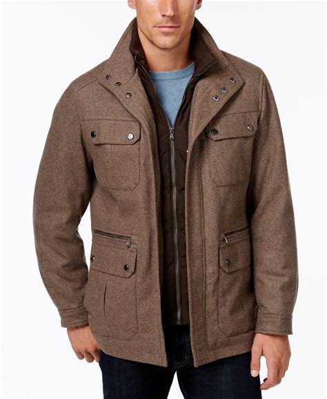 macys michael kors mens jacket 375|Michael Kors jackets sale.